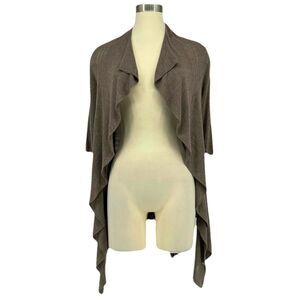 EXPRESS Open Front Waterfall Cardigan